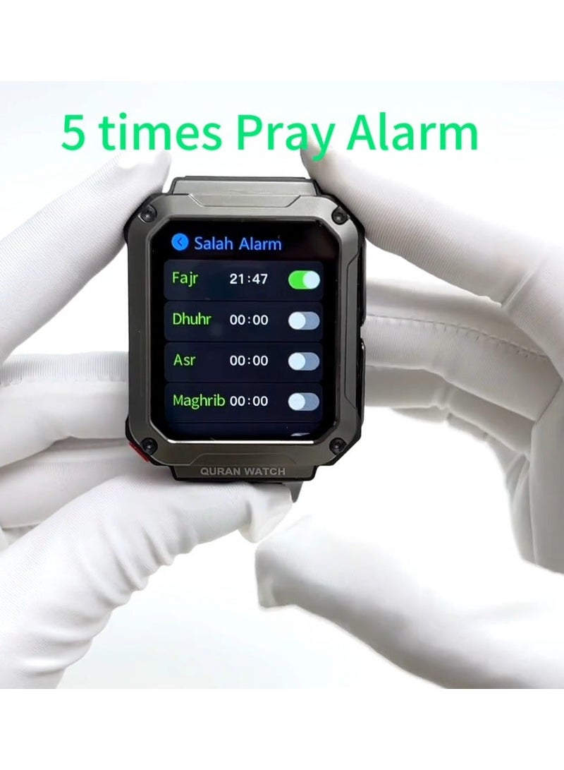 Haino Teko ST4 Smart Watch Buds with Full Quran 114 Chapters, Wireless Earbuds, Music Playback, Touch Control, Smart Features, Comfortable Fit for Men and Boys, Daily Use and Learning - Image 5